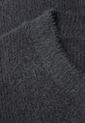 Kuscheliger V-Neck Pullover gravel grey