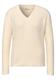 Kuscheliger V-Neck Pullover soft beige