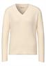 Kuscheliger V-Neck Pullover soft beige