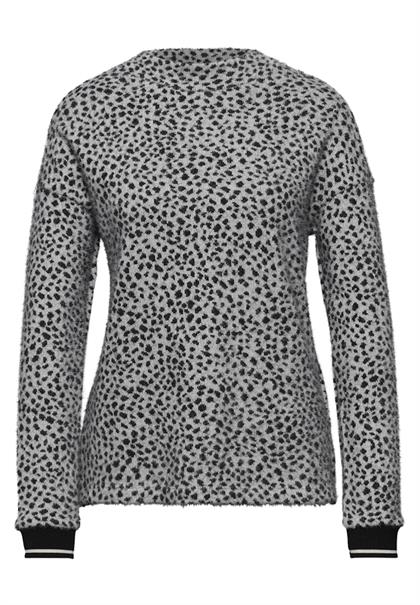 Kuscheliges Leo-Shirt black