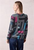 Kuscheliges Shirt deep petrol melange