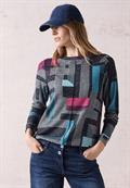 Kuscheliges Shirt deep petrol melange