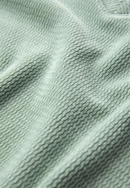 Kuscheliges V-Neck Shirt serene green