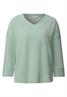 Kuscheliges V-Neck Shirt serene green