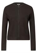 Kuschliger Cardigan darkest brown