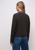 Kuschliger Cardigan darkest brown