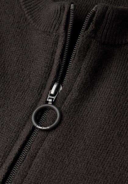 Kuschliger Cardigan darkest brown