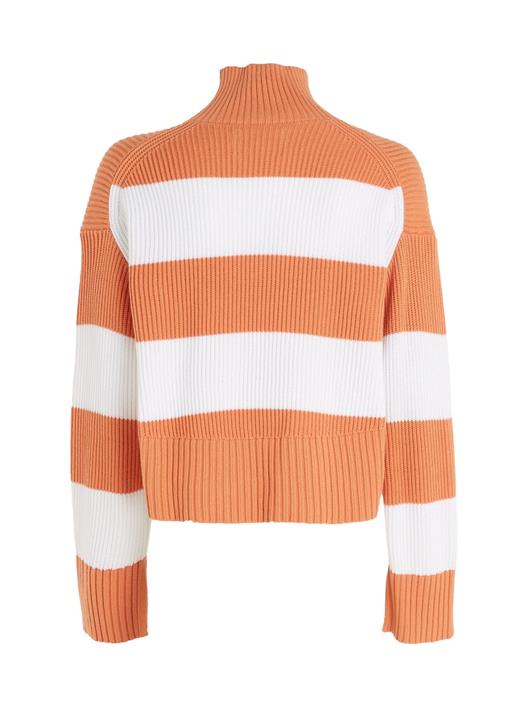 label-chunky-sweater-ivory-tropical-orange-stripes