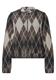 Langarm Blouson mit Karomuster black coffee