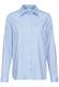 Langarm Bluse aus reiner Baumwolle light blue