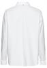 Langarm Bluse aus reiner Baumwolle milk white