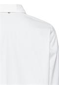 Langarm Bluse aus reiner Baumwolle milk white