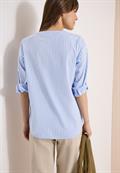 Langarm Bluse in Seersuckerqualität blouse blue