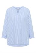 Langarm Bluse in Seersuckerqualität blouse blue