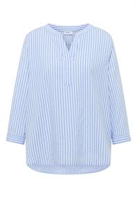 Langarm Bluse in Seersuckerqualität blouse blue