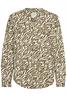 Langarm-Bluse mit Allover-Print aop