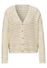 Langarm Cardigan mit V-Neck soft beige