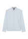 Langarm-Hemd regular airblue