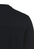 Langarm Henley mit Brusttasche dark navy