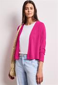 Langarm Jacke in offener Passform magenta dream