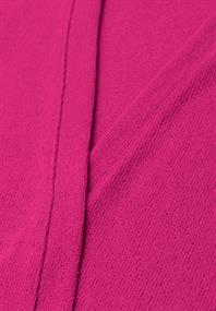 Langarm Jacke in offener Passform magenta dream