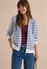 Langarm Jacke mit Kapuze und Struktur deep river blue