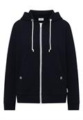 Langarm Jacke mit Kapuze und Struktur urban dark blue