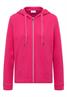 Langarm Jacke mit Kapuze und Taschen beetroot pink