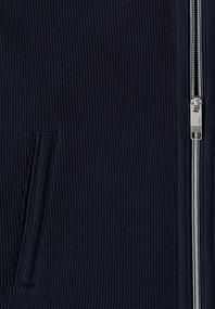 Langarm Jacke mit Kapuze und Taschen universal blue