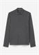Langarm-Poloshirt regular gray morn