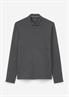 Langarm-Poloshirt regular gray morn