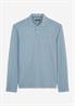 Langarm-Poloshirt regular stormy sea