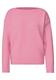 Langarm Pullover mit Boat Neck warm blush mel.