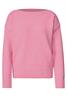 Langarm Pullover mit Boat Neck warm blush mel.