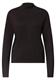 Langarm Pullover mit Turtle Neck charred brown