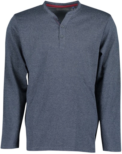 Langarm Serafino Shirt 17894