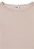 Langarm Shirt aus Lyocell mit Boat Neck cashmere beige