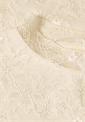 Langarm Shirt aus Spitze pure beige