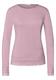 Langarm Shirt mit Boat Neck und Spitze quiet rose