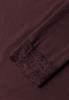 Langarm Shirt mit diagonalem Saum russet red