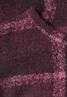 Langarm Shirt mit Rundhals und Karomuster rustic rouge