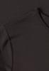 Langarm Shirt mit Rundhals und Spitze black coffee
