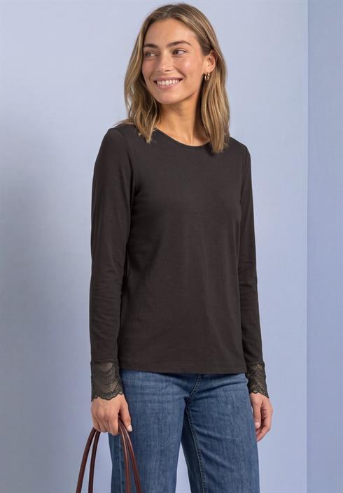 langarm-shirt-mit-rundhals-und-spitze-black-coffee