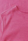 Langarm Shirt mit schmalem Streifenmuster pink flash