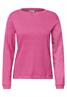 Langarm Shirt mit schmalem Streifenmuster pink flash