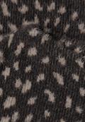 Langarm Shirt mit Turtle Neck und Muster black coffee