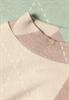 Langarm Shirt mit Turtle Neck und Muster eucalyptus green