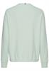 Langarm Sweatshirt aus reiner Baumwolle light peppermint
