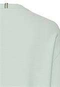 Langarm Sweatshirt aus reiner Baumwolle light peppermint