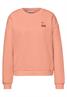 Langarm Sweatshirt mit Backprint soft tangurine